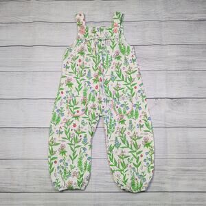 2/3 Baby Boden Floral Dungas